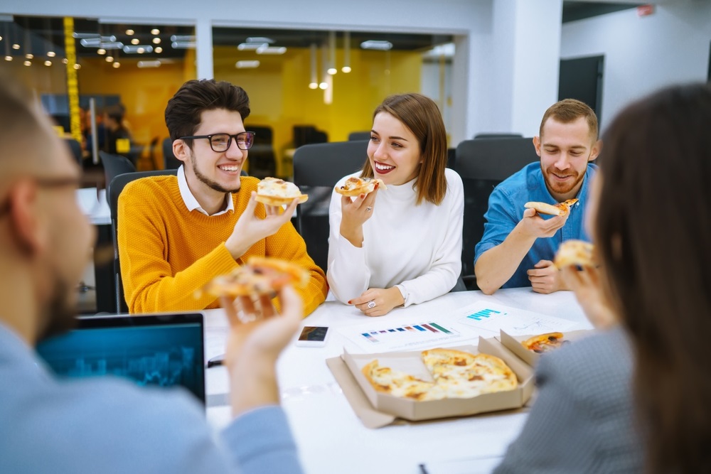 Order lunch for the office with delicious meal options